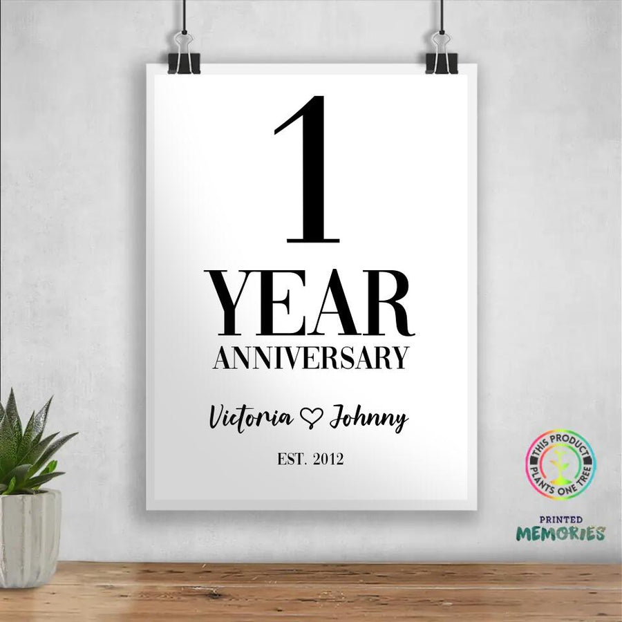 Custom Anniversary Gift