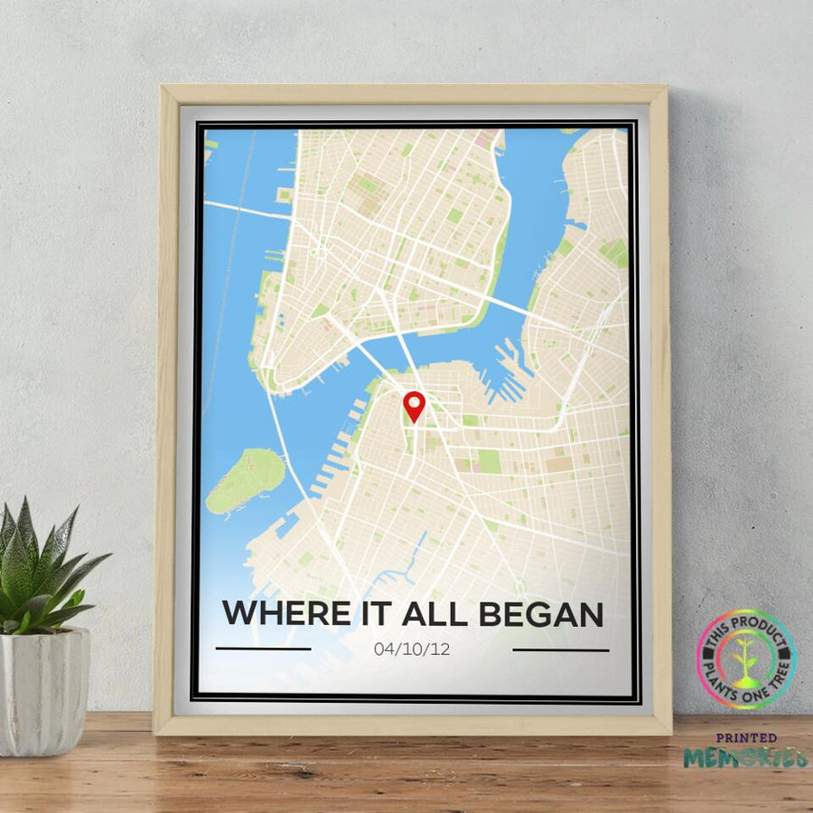 Where It All Began Map