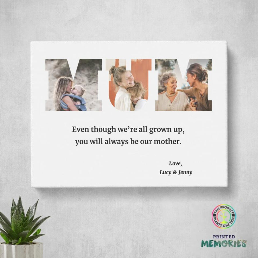 Mothers Day Custom Canvas