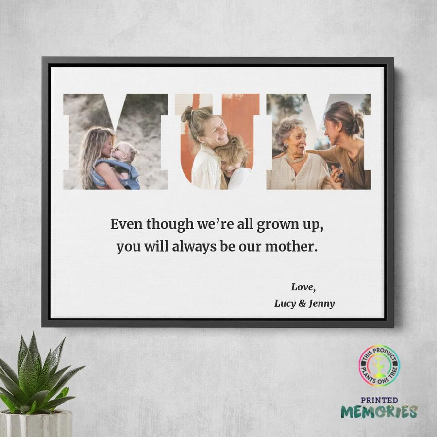 Mothers Day Custom Canvas
