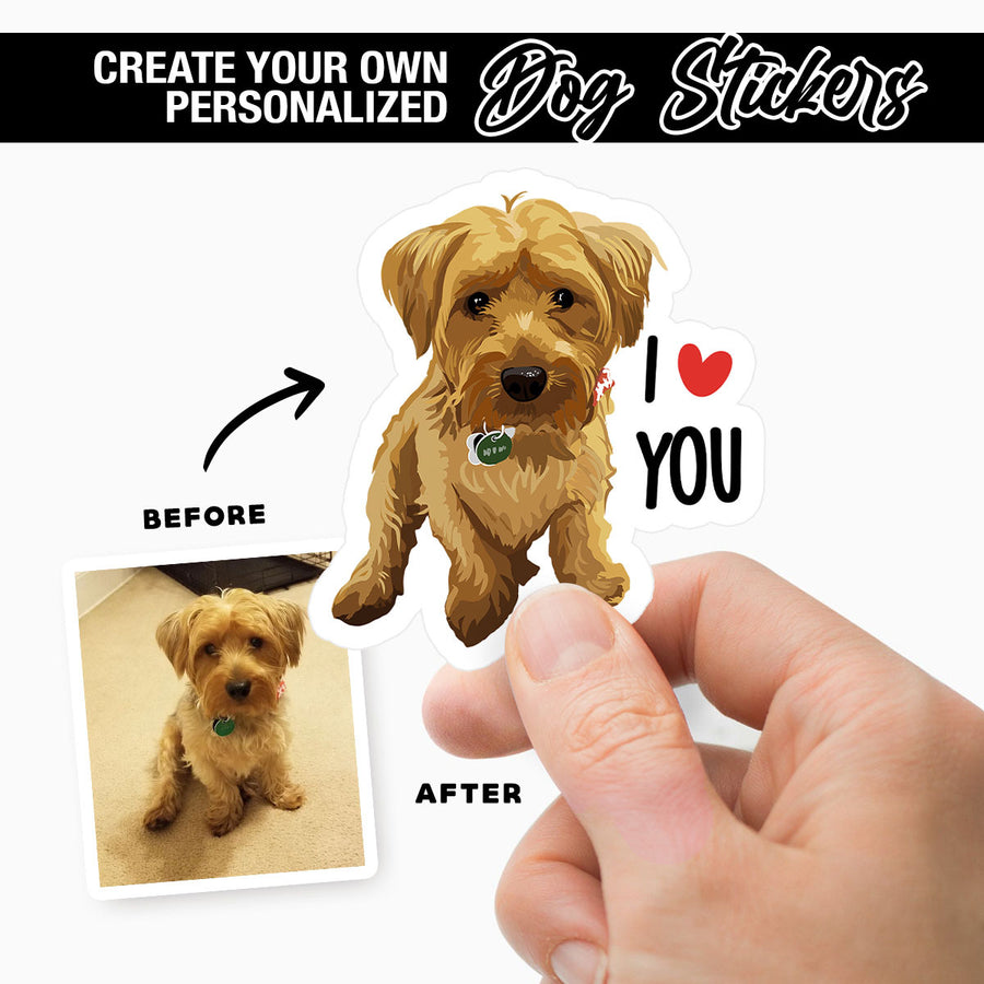 Custom Dog Stickers