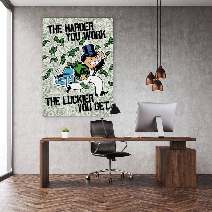 The Harder You Work, The Luckier You Get