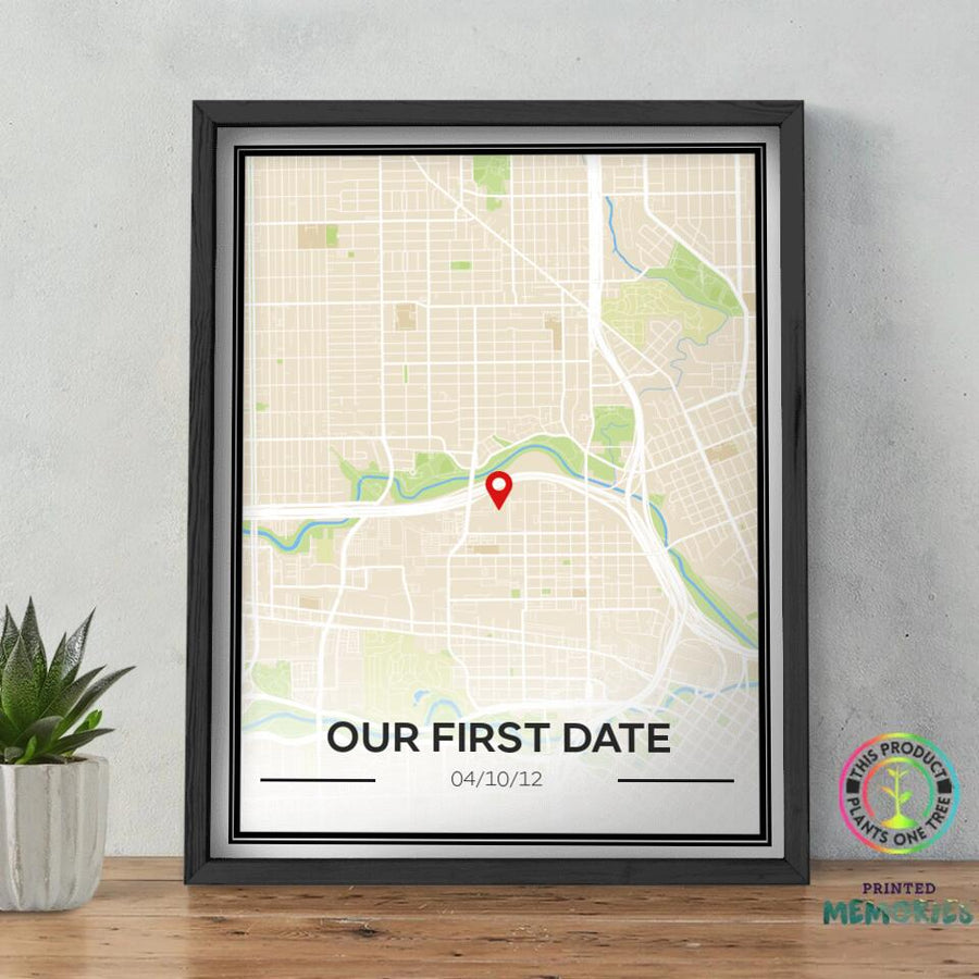 Our First Date Map UK