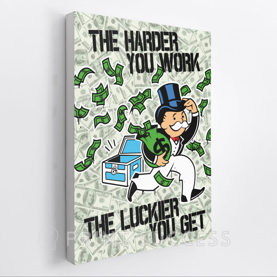 The Harder You Work, The Luckier You Get